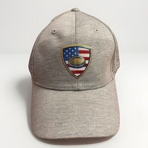 Paramount Reserve Light Gray Coin Emblem Trucker Hay Mesh Netting